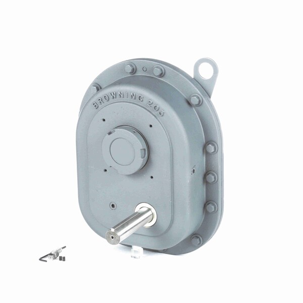 Cast Iron Shaft Mount Tapered Bore Reducer, 203SMTP05